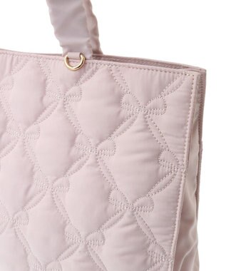 Maison de FLEUR リボンキルティングトートバッグ Pink