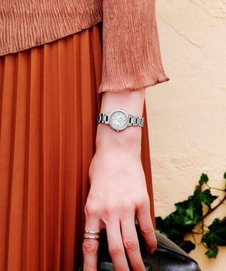 CITIZEN 【xC】エコ・ドライブ電波時計 ES9430-54A 日付・秒針あり 上品で洗練された定番デザイン シルバー