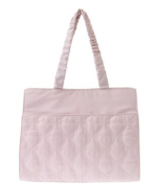 Maison de FLEUR リボンキルティングトートバッグ Pink