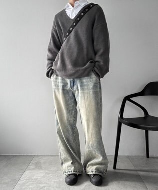 WEGO ハトメベルトBIGショルダー ブラックその他