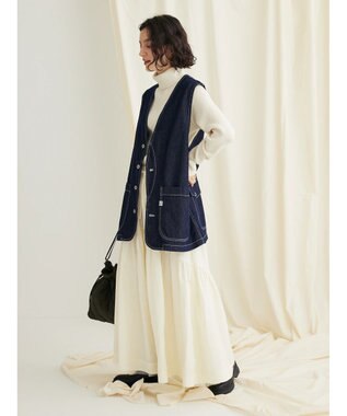 CRAFT STANDARD BOUTIQUE デニムワークベスト Dark Indigo