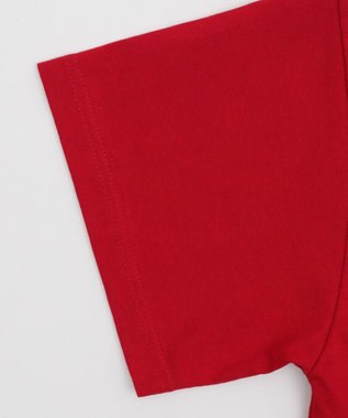 WEGO グラフィックオフショルショートT レッド