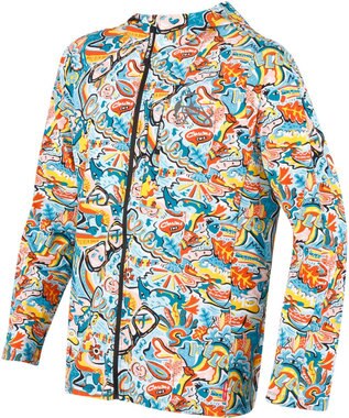 CW-X 【MEN】 CW-X 【CHUMS (チャムス)コラボ】 メンズトップス ジャケット はっ水(本体) フードつき(ドローコードで調整可能) 長袖 UVカット率90％以上（本体） メンズ LNO530 /ワコール ターコイズ