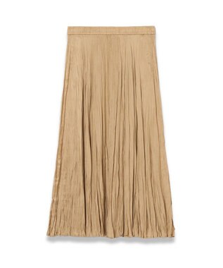  【洗える】ハボタイ　ナチュラルプリーツスカート