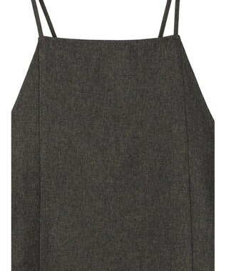 Green Parks 接触冷感　Ｉラインキャミワンピース Gray