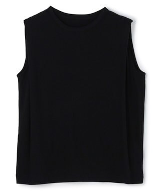 UNFILO ドライタッチフライス ノースリーブ Tシャツ ブラック