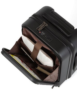 ACE BAGS & LUGGAGE ACE フレットボード フロントオープン スーツケース 機内持ち込み 29L 05431 エース ブラック