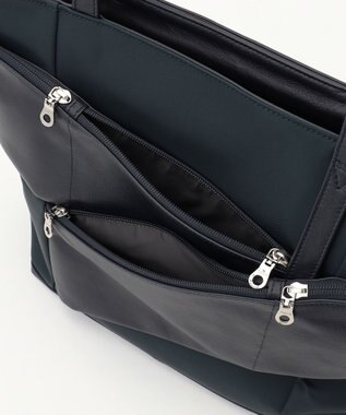 Y'SACCS 【Y'SACCS Gene Line】モルビアン トートバッグ Wide ネイビー