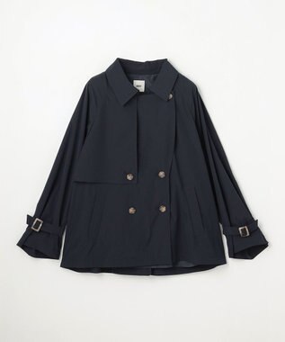 ANY エアフローライトトレンチコート ネイビー