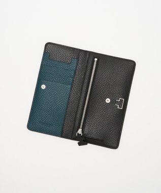 IACUCCI アバ バイカラーロングウォレット CERVO ブラック