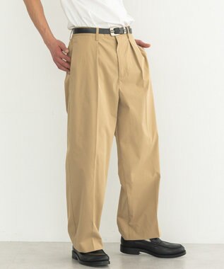 CRAFT STANDARD BOUTIQUE ワンタックチノスラックス Beige