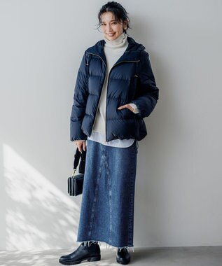 23区 S 【滝沢眞規子さん着用/洗える】ピュアカシミヤ タートルネック ニット ホワイト系