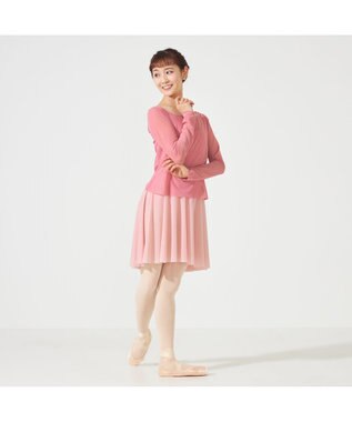 Chacott チュールトップ ピンク