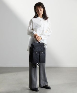 Y'SACCS ダブルホックポケットリュック ブラック