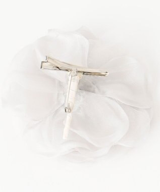 23区 シルク コサージュ アイボリー系