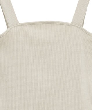 Green Parks スクエアラメタンクトップ Gray