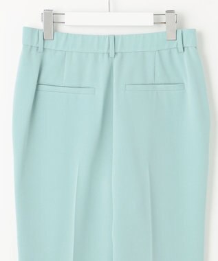 自由区 L 【セットアップ対応・洗える】トリアセダブルクロステーパード パンツ メンソール系