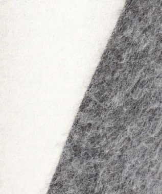 自由区 【カトリエムブーケ】Jeu de couleurs ニットアウター ライトグレー