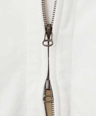 J.PRESS YORK STREET 【UNISEX】フルジップパーカー ホワイト系