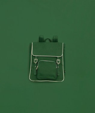 YUSHI ARLE - RUCKSACK 帆布リュックサック グリーン