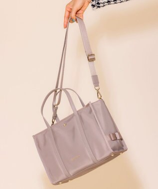 SIDE RIBBON NYLONTOTE トートバッグ / TOCCA | ファッション通販