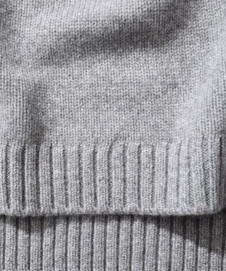 ATON COOMA LAMBS WOOL | ショートクルーネックプルオーバー LIGHT GRAY