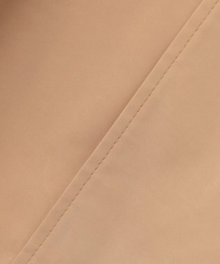 ICB 【2WAY仕様】メモリーストレッチタフタ トレンチコート アプリコットベージュ