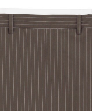 Green Parks ウエストレイヤーボックスプリーツスカート Brown