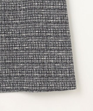 組曲 【KUMIKYOKU NAVY】ラメループモールツイード ワンピース ネイビー系1