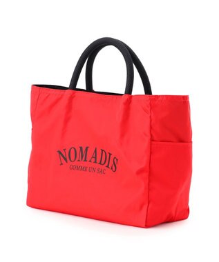 23区 NOMADIS SACリバーシブルトートバッグ(M) レッド系