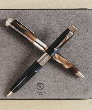 GOTAIRIKU GOTAIRIKU × ROMEO 太軸ボールペン ネイビー×ブルー系8