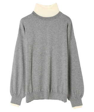 Green Parks ■ＡＪＵＧＡ．×ＧＰ　レイヤードハイネックニット Gray