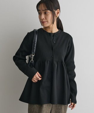 CRAFT STANDARD BOUTIQUE ポリエステルペプラムチュニック