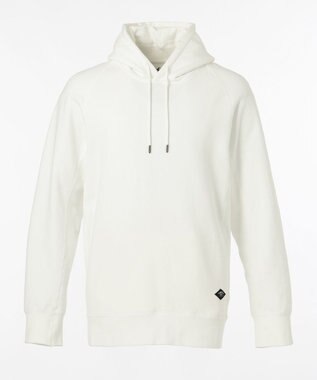 JOSEPH ABBOUD MOUNTAIN 【UNISEX】OG裏毛パイルエンブロイダリー パーカー ホワイト系