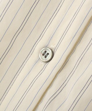 YECCA VECCA ストライプ柄シャツ Ivory