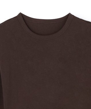 UNFILO ドライタッチフライス ノースリーブ Tシャツ ブラウン