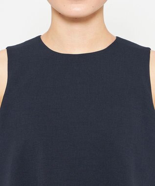 uncrave ウォッシャブルドライサップ ワンピース ネイビー