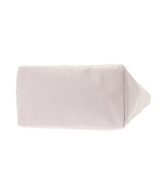 Maison de FLEUR 撥水加工フリルハンドルバッグ Grayish Pink