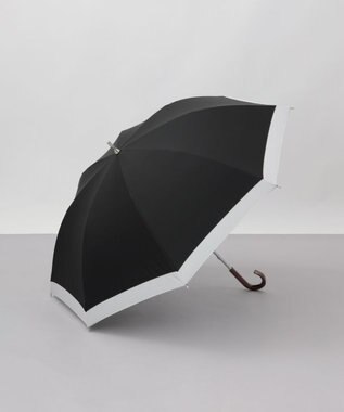 AURORA 【WEB限定】 バイカラー晴雨兼用長傘 ブラック