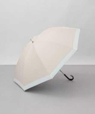 AURORA 【WEB限定】 バイカラー晴雨兼用長傘 クリーム