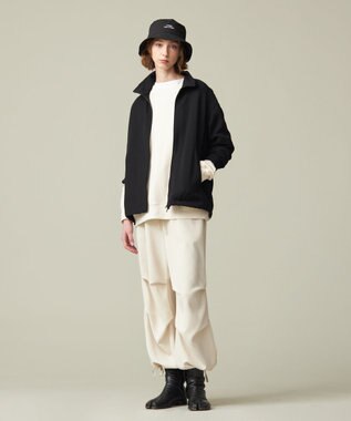 J.PRESS YORK STREET 【UNISEX】ジャージライクツイル トラックジャケット ブラック系