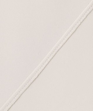 ICB 【洗える】ライトダブルクロス ペプラムブラウス トープ系