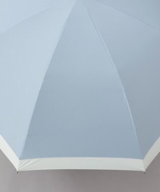 AURORA 【WEB限定】 バイカラー晴雨兼用長傘 サックス