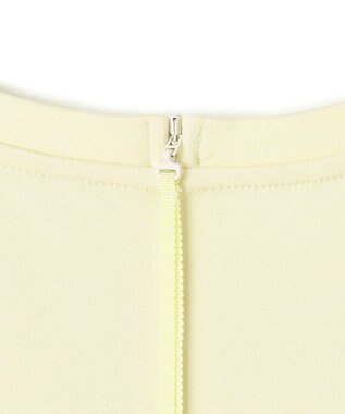 UNFILO L BEAUTY FORM-T バックフレアTシャツ ライム