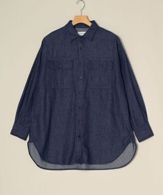ONWARD Reuse Park 【23区】ブラウス秋冬 ネイビー