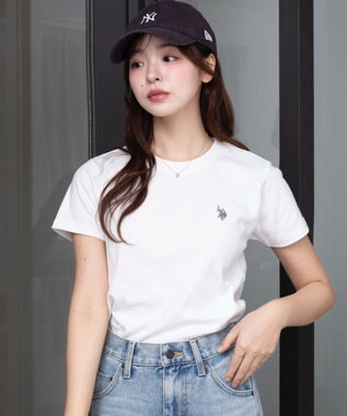 WEGO 【SMLサイズ展開】U.S. POLO ASSN.別注コンパクトTシャツ