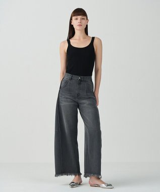 GRACE CONTINENTAL シルクカシミヤタンクトップ ブラック