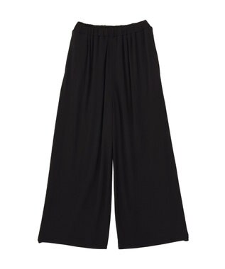 Green Parks シアーカットワイドパンツ Blue
