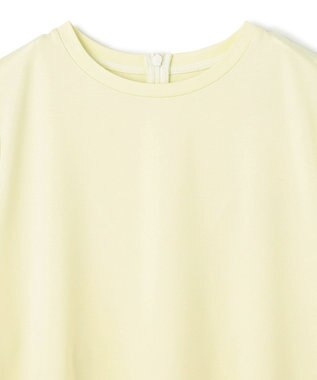 UNFILO L BEAUTY FORM-T バックフレアTシャツ ライム