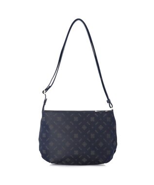 IBIZA ロゴナイロン　ショルダーバッグ ダークグリーン